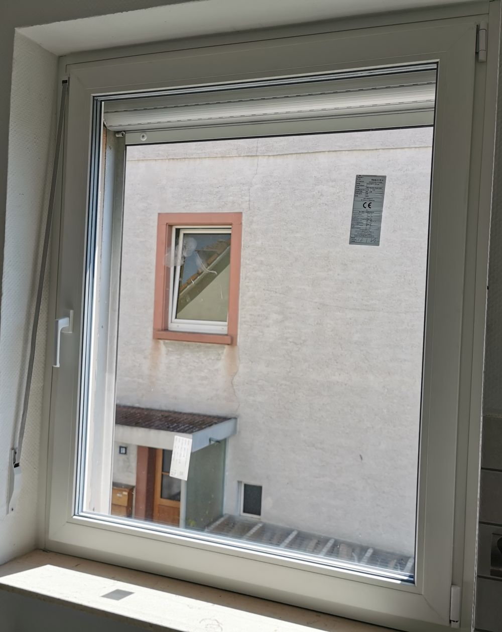 Neues dreifachverglastes Rehau Fenster: Nacher